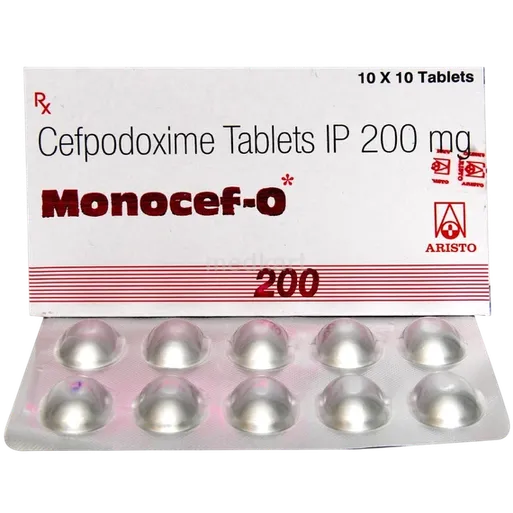 monocef o 200mg tablet 10's